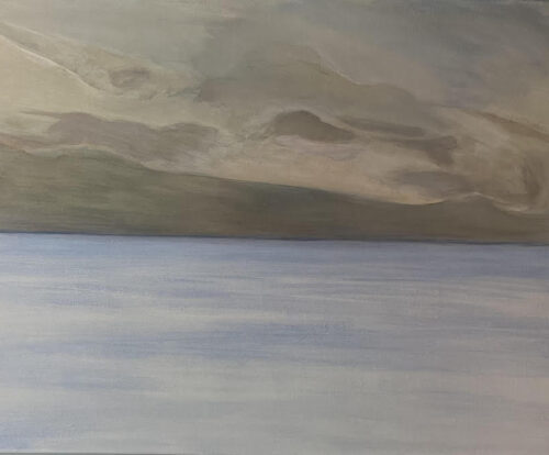 Painting of Lake Champlain