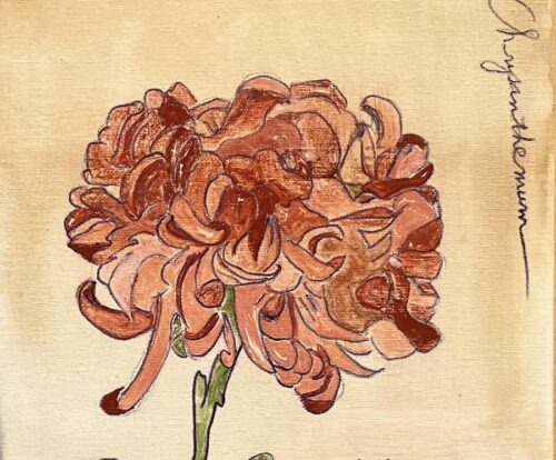 Painting of a flower