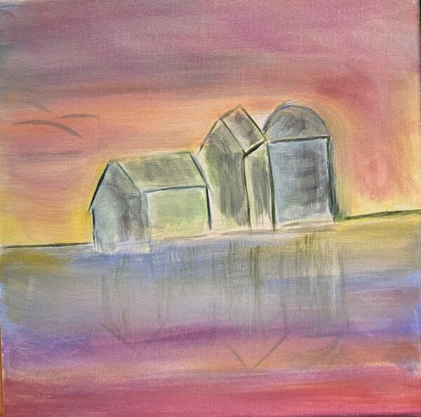 Painting of a house