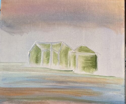 Painting of a house