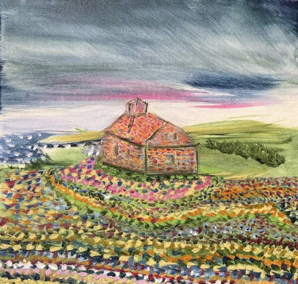 Painting of a house